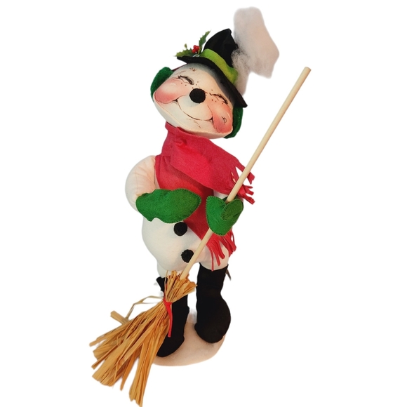 Annalee Other - 1991 Annalee Snowman with Broom 21" Frosty the Snowman Mobilitee Doll